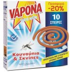 VAPONA SPIRAL 10τεμ.