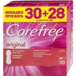 CAREFREE ORIGINAL 30+28τεμ. ΔΩΡΟ
