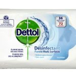 DETTOL ΠΑΝΑΚΙΑ ΚΑΘΑΡΙΣΜΟΥ 36τεμ.
