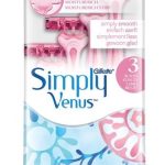 GILLETTE SIMPLY VENUS 3# 4τεμ.
